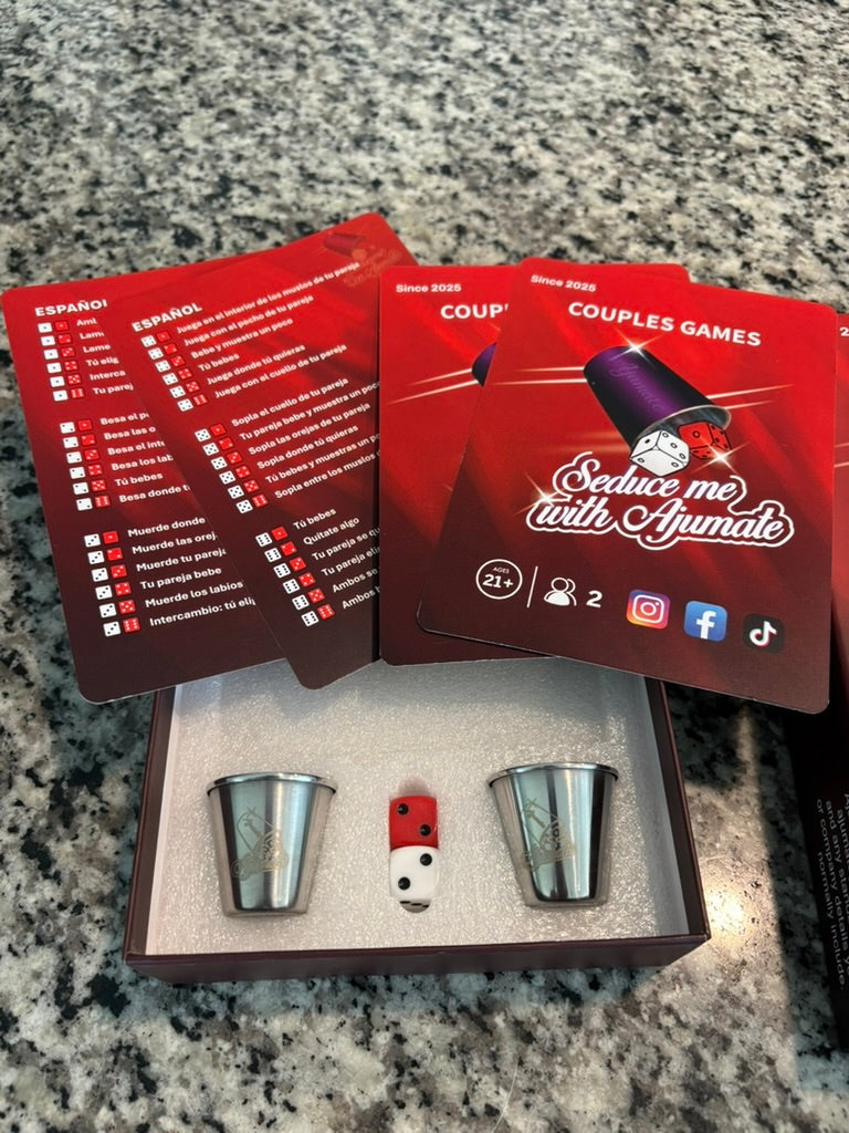 💋 Ajumate Caliente🔥 (PREVENTA) - Juego para Parejas Bilingüe | PRE-ORDER
